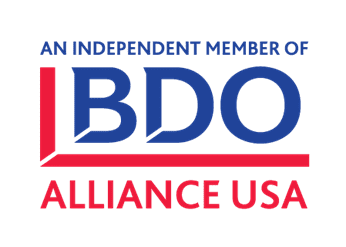 red and blue bdo alliance usa logo